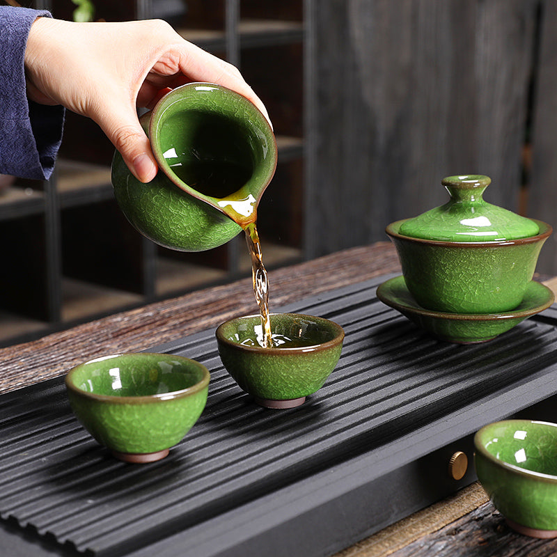 Emerald Tea Set